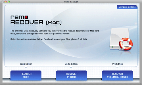 Western Digital Recovery for Mac - Home Wizard